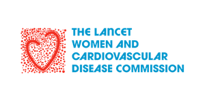 Lancet women and cvd commission logo tile